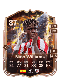 Nico Williams Cornerstones 87 OVR