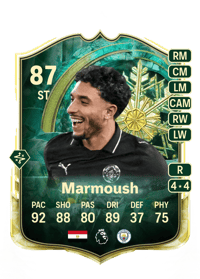 Omar Marmoush Winter Wildcards 87 OVR