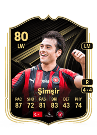 Aral Şimşir Team of the Week 80 OVR