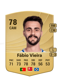 Fábio Vieira Common 78 OVR