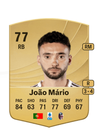 João Mário Common 77 OVR
