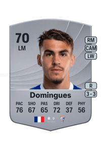 Brandon Domingues Common 70 OVR