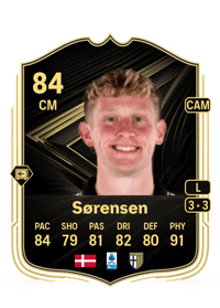 Oliver Sørensen Team of the Week 84 OVR