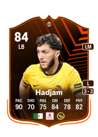 Jaouen Hadjam UEL Road to the Knockouts 84 OVR