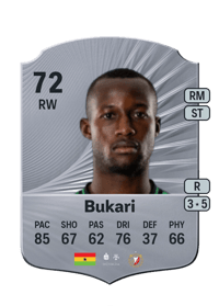 Osman Bukari Rare 72 OVR