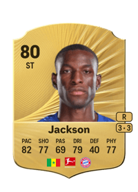 Nicolas Jackson Rare 80 OVR