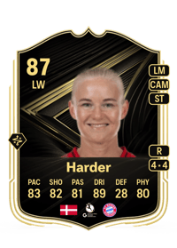Pernille Harder Team of the Week 87 OVR