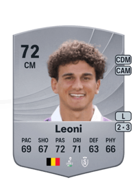Théo Leoni Common 72 OVR