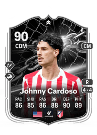 Johnny Cardoso Showdown 90 OVR
