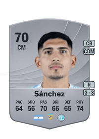 Adrián Sánchez Common 70 OVR