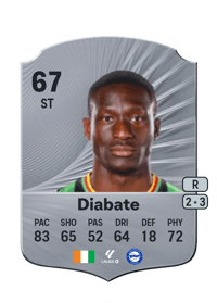 Ibrahim Diabate Rare 67 OVR