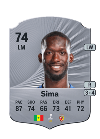 Abdallah Sima Rare 74 OVR