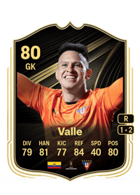 Gonzalo Valle Team of the Week 80 OVR