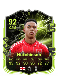 Omari Hutchinson Showdown Plus 92 OVR