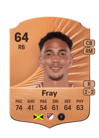 Ian Fray Rare 64 OVR