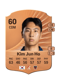 Kim Jun Ho Rare 60 OVR