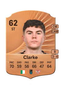 James Clarke Rare 62 OVR