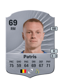 Louis Patris Rare 69 OVR