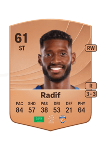 Abdullah Radif Common 61 OVR