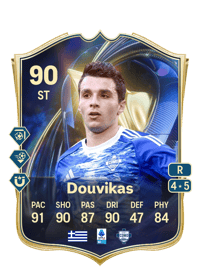 Tasos Douvikas Team of the Season 90 OVR