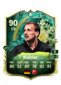 Jürgen Kohler UEFA Champions League POTM 90 OVR