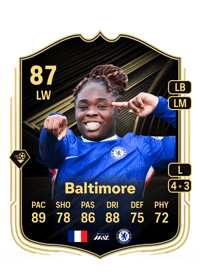 Sandy Baltimore Team of the Week 87 OVR