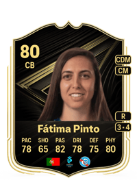 Fátima Pinto Team of the Week 80 OVR