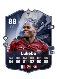 Castello Lukeba Special Item 88 OVR
