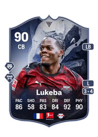 Castello Lukeba Special Item 90 OVR