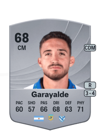 Nicolás Garayalde Common 68 OVR
