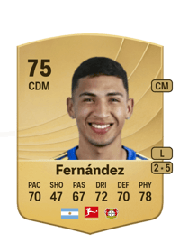 Ezequiel Fernández Common 75 OVR