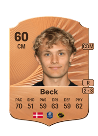 Julius Beck Rare 60 OVR