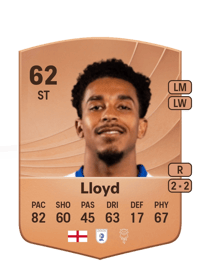 Alfie Lloyd Common 62 OVR