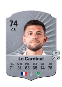 Julien Le Cardinal Rare 74 OVR