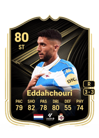 Zakaria Eddahchouri Team of the Week 80 OVR