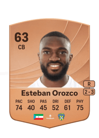 Esteban Orozco Common 63 OVR