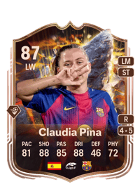 Claudia Pina Cornerstones 87 OVR