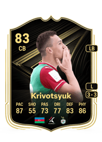 Anton Krivotsyuk Team of the Week 83 OVR