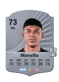 Matías Mansilla Rare 73 OVR
