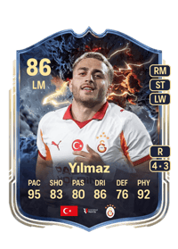 Barış Alper Yılmaz Thunderstruck 86 OVR