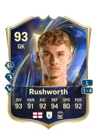 Carl Rushworth Team of the Season 93 OVR