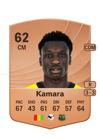 Abdoulaye Kamara Common 62 OVR