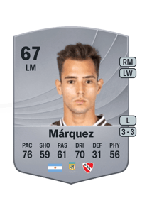Rodrigo Márquez Common 67 OVR