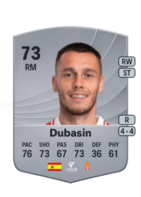 Jonathan Dubasin Common 73 OVR