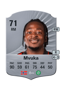 Joel Mvuka Rare 71 OVR