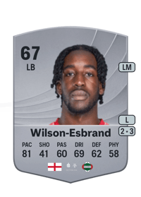 Joshua Wilson-Esbrand Common 67 OVR