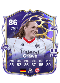 Lisanne Gräwe Future Stars 86 OVR