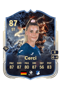 Selina Cerci Thunderstruck 87 OVR