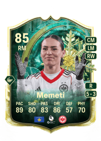 Erëleta Memeti Winter Wildcards 85 OVR
