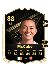 Katie McCabe Team of the Week 88 OVR